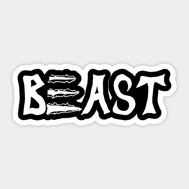 beast Sticker by Oluwa290